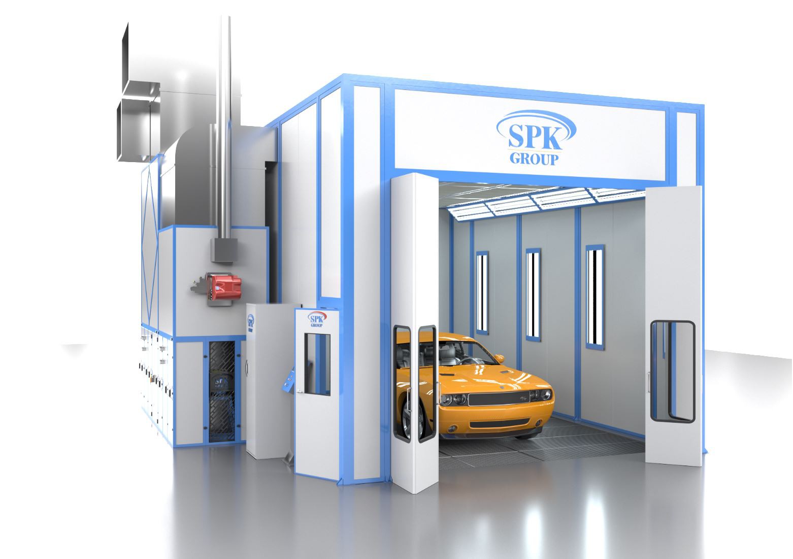 Автопокрасочная камера SPK-7.4.3