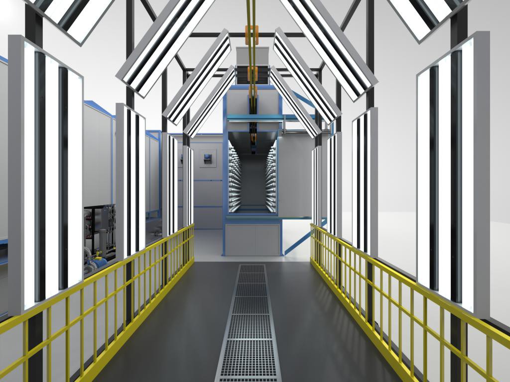 Линия окраски жидкими ЛКМ от SPK GROUP